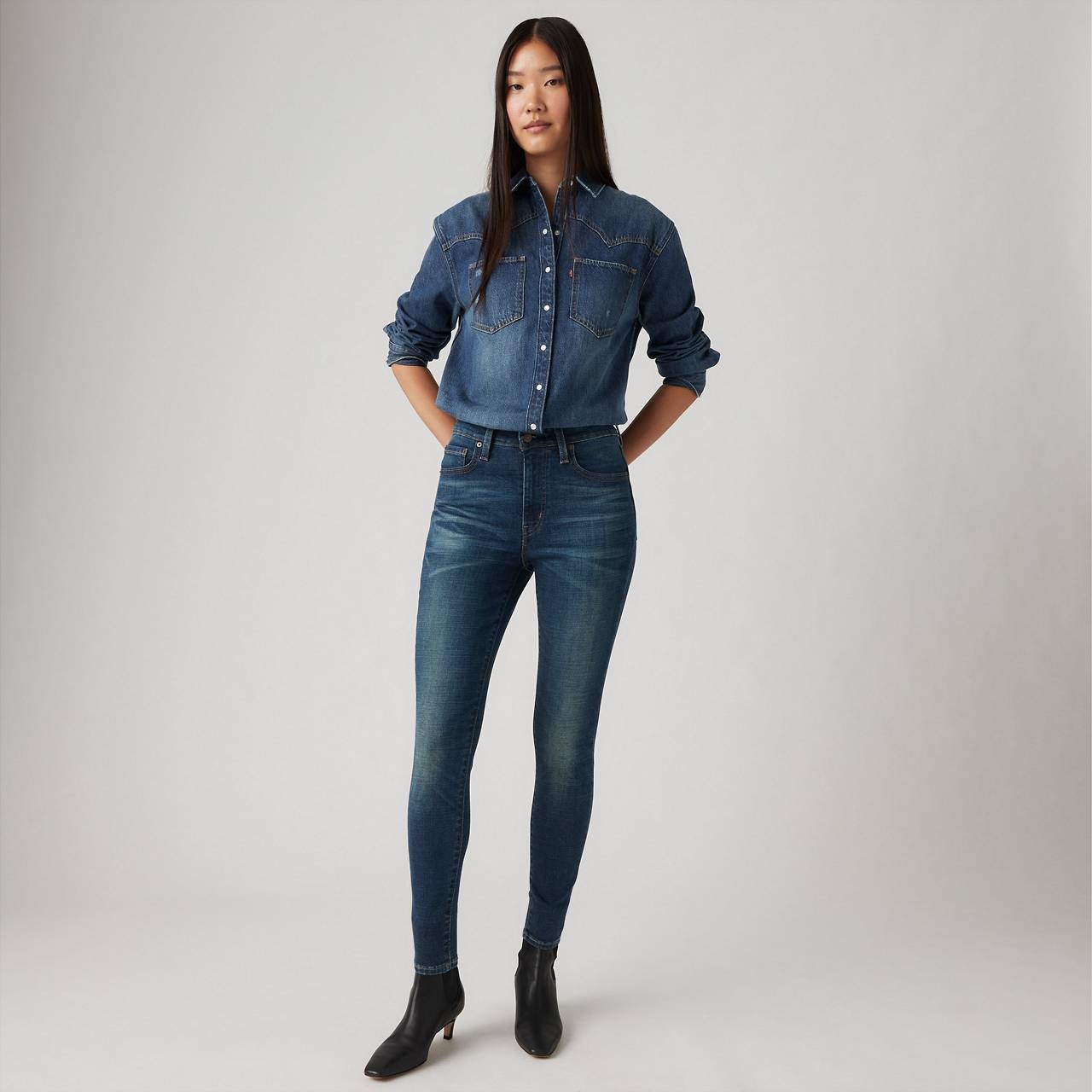 721 HIGH RISE SKINNY WOMEN'S JEANS - 3