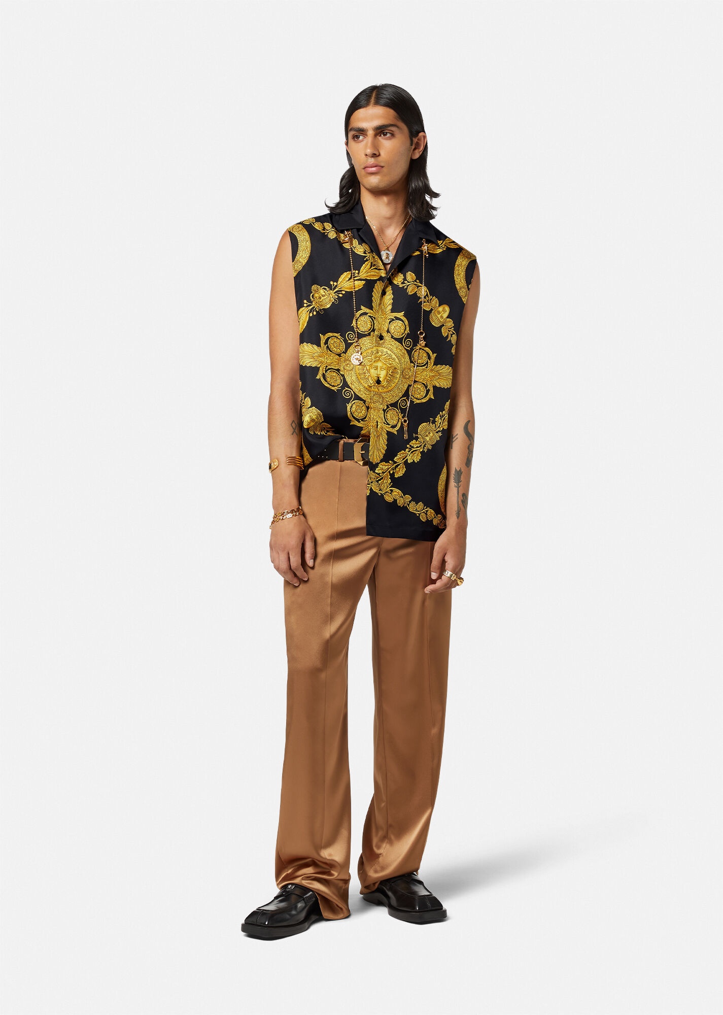 Maschera Baroque Sleeveless Shirt - 2