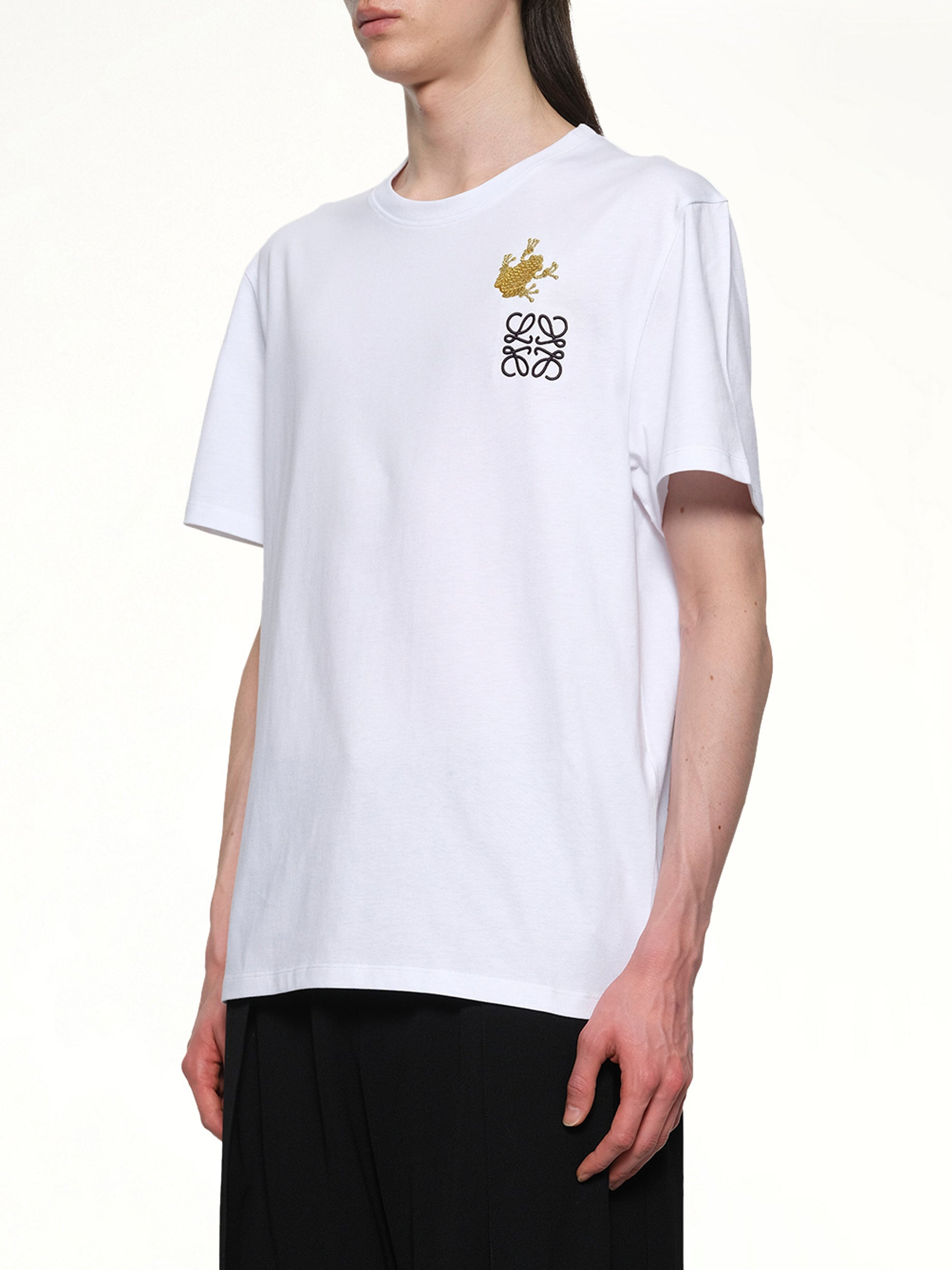 Frog Relaxed Fit T-Shirt in White - 3