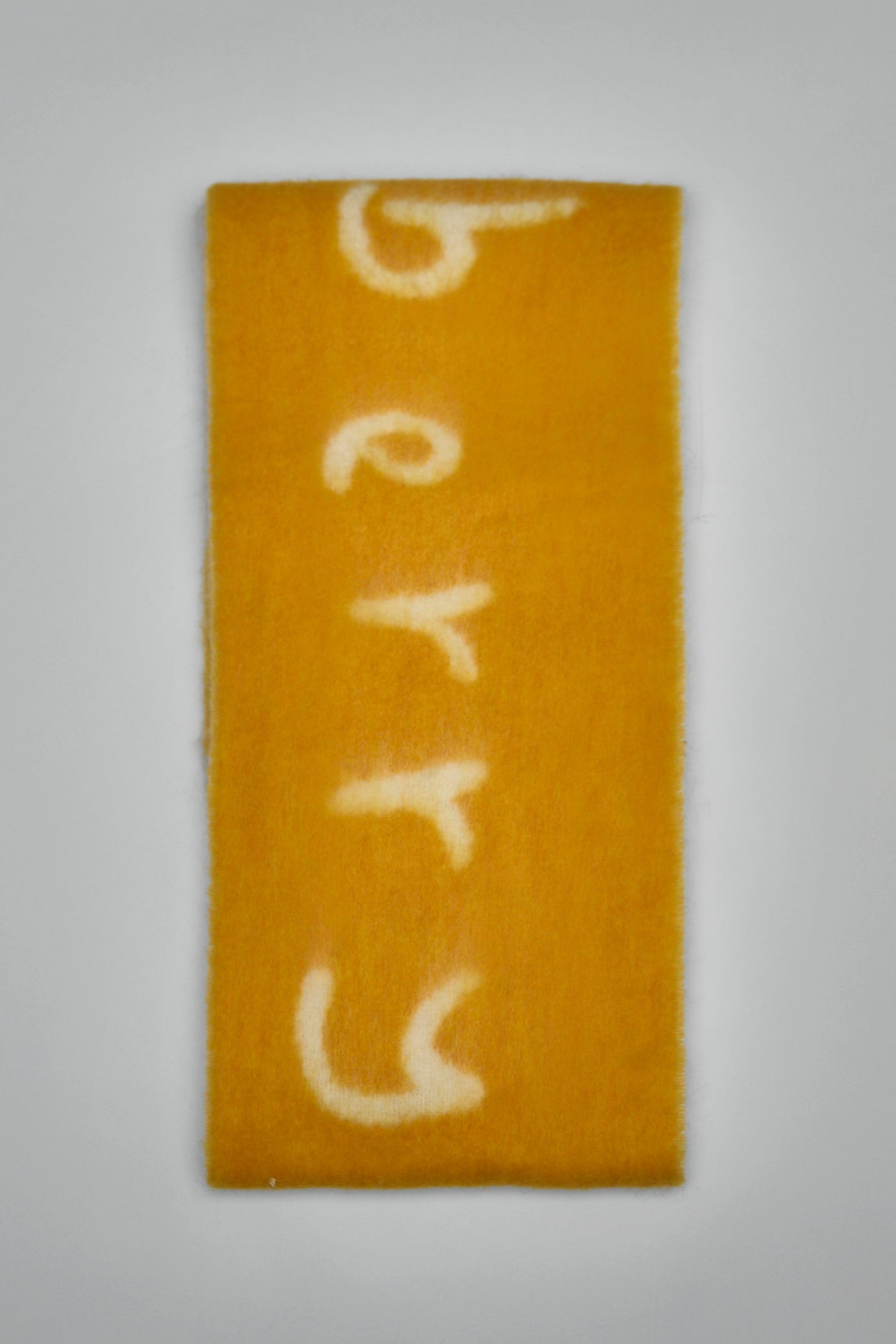 Text Jacquard Scarf - 2