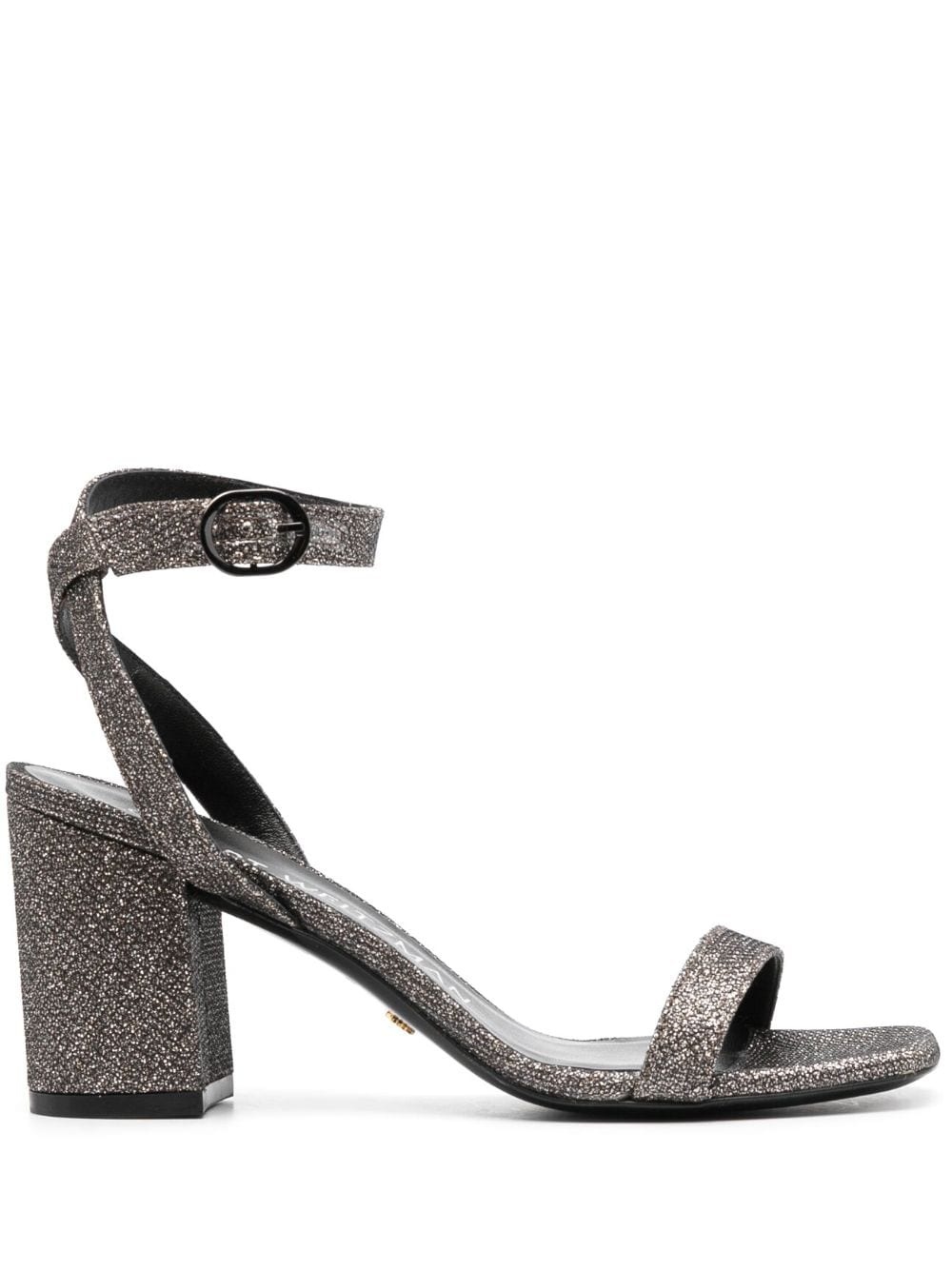 85mm glitter-detailing sandals - 1