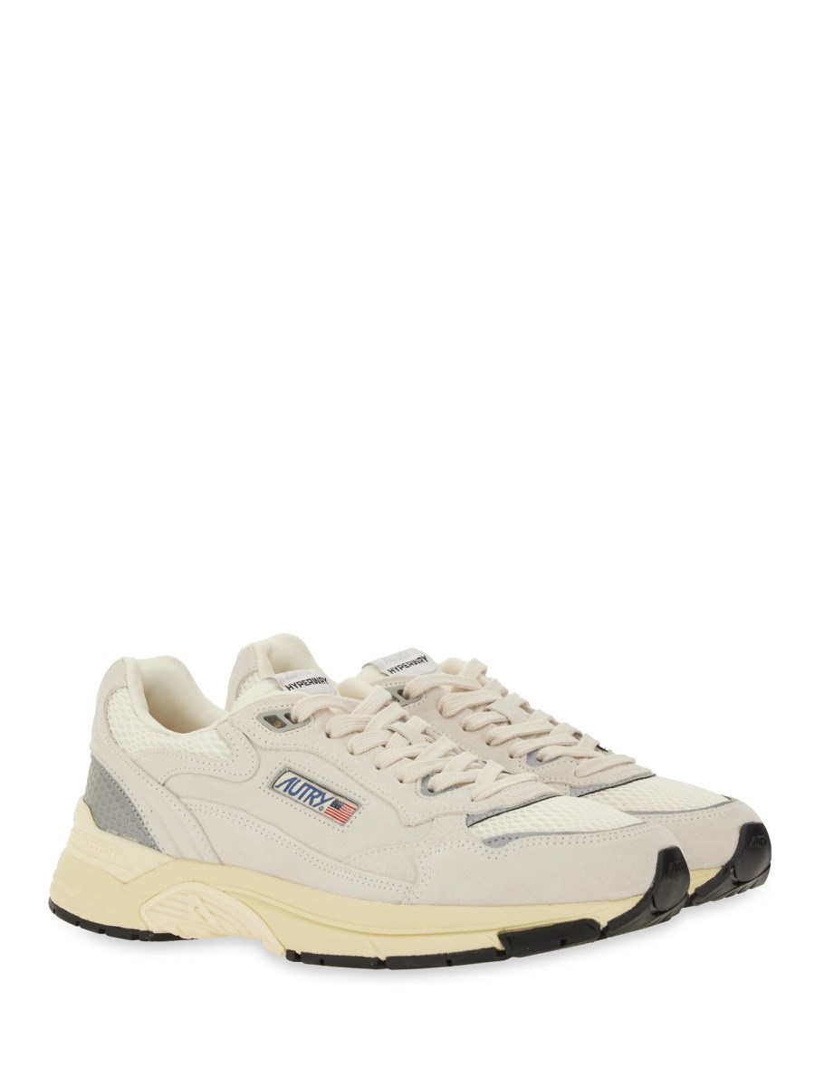 HYPERWAY MESH AND SUEDE SNEAKER - 2