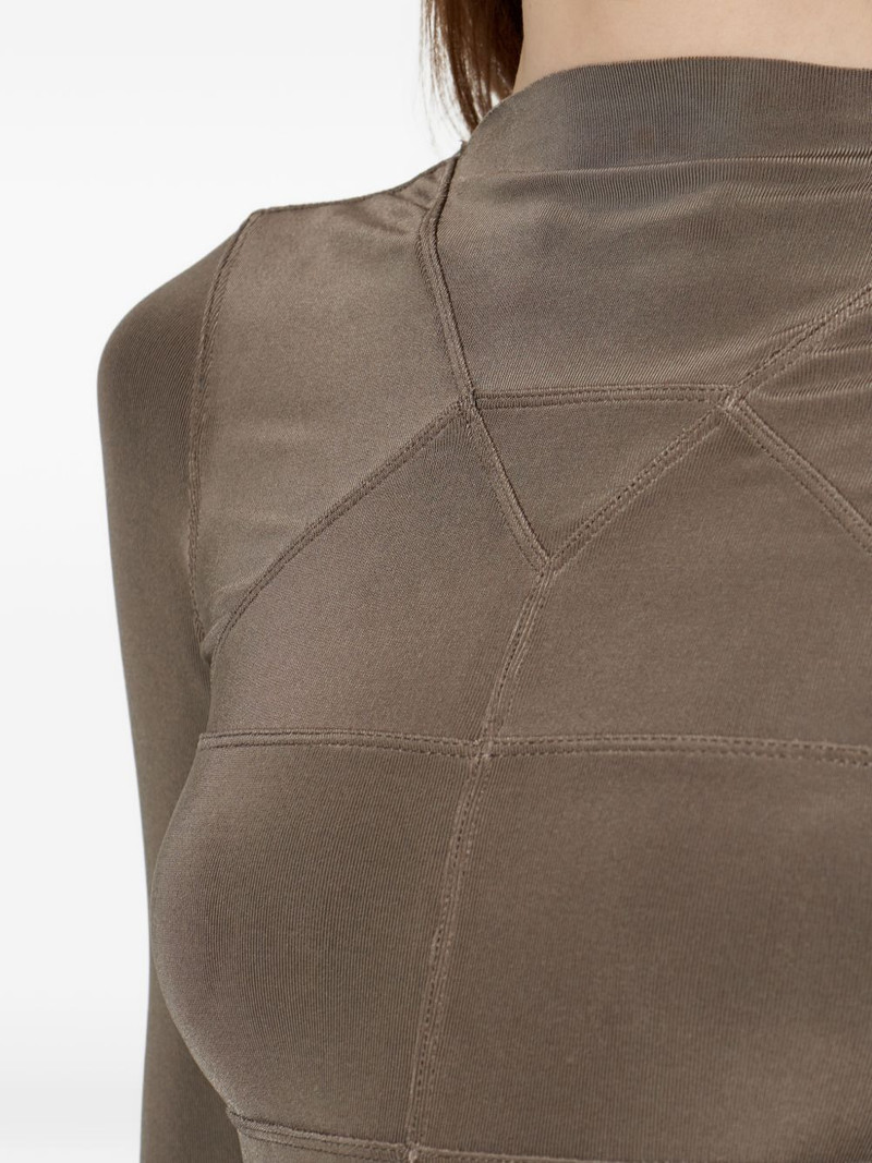 long sleeve panelled T-shirt 5