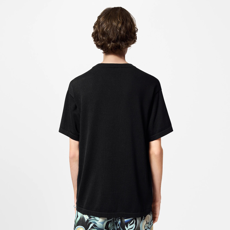 Embellished Short-Sleeved Cotton Crewneck 5