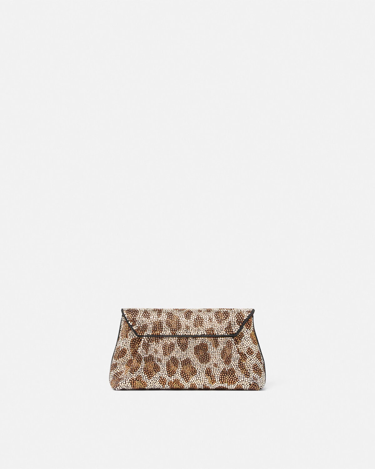 Crystal Leopard Gianni Ribbon Clutch - 6