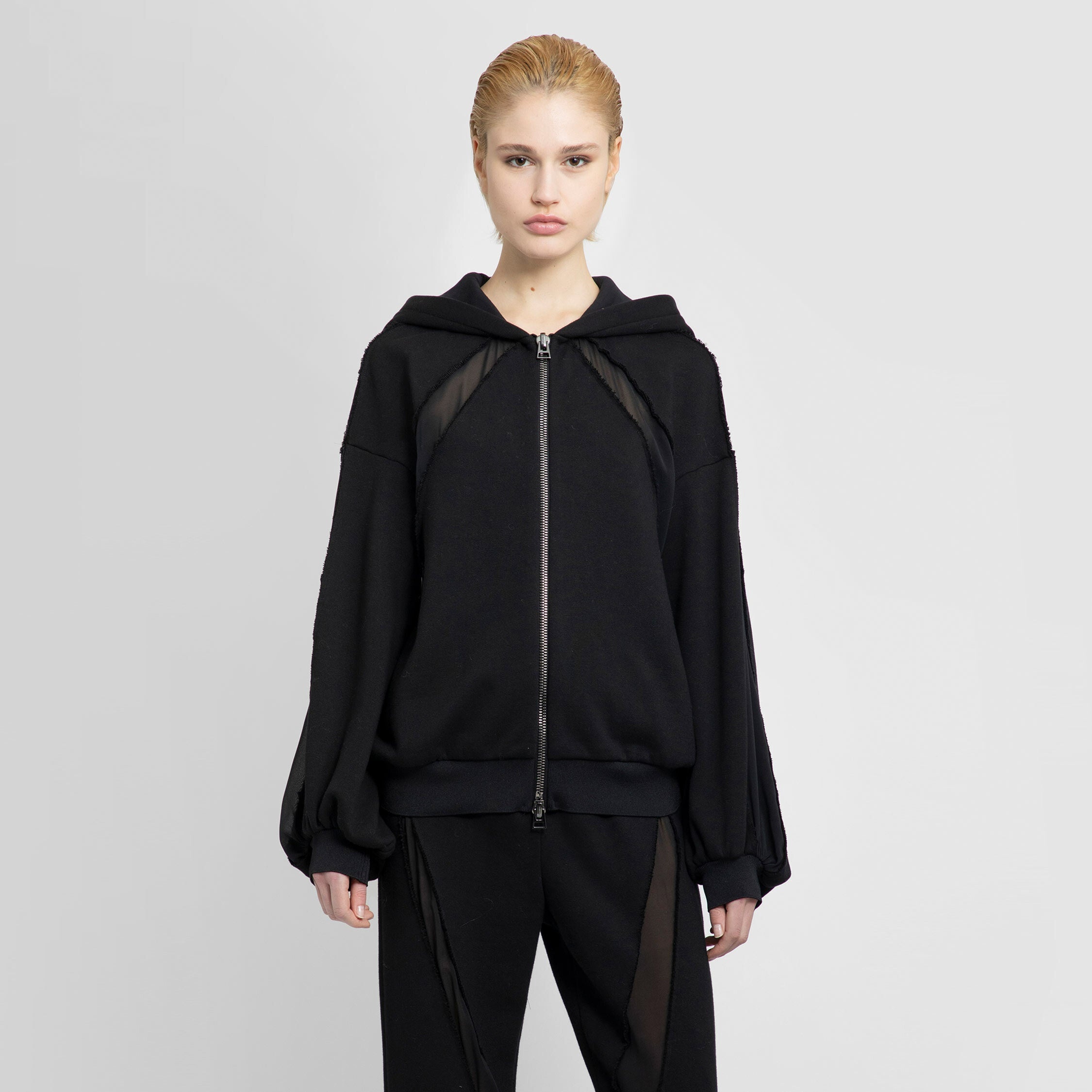 TOM FORD WOMAN BLACK SWEATSHIRTS - 5