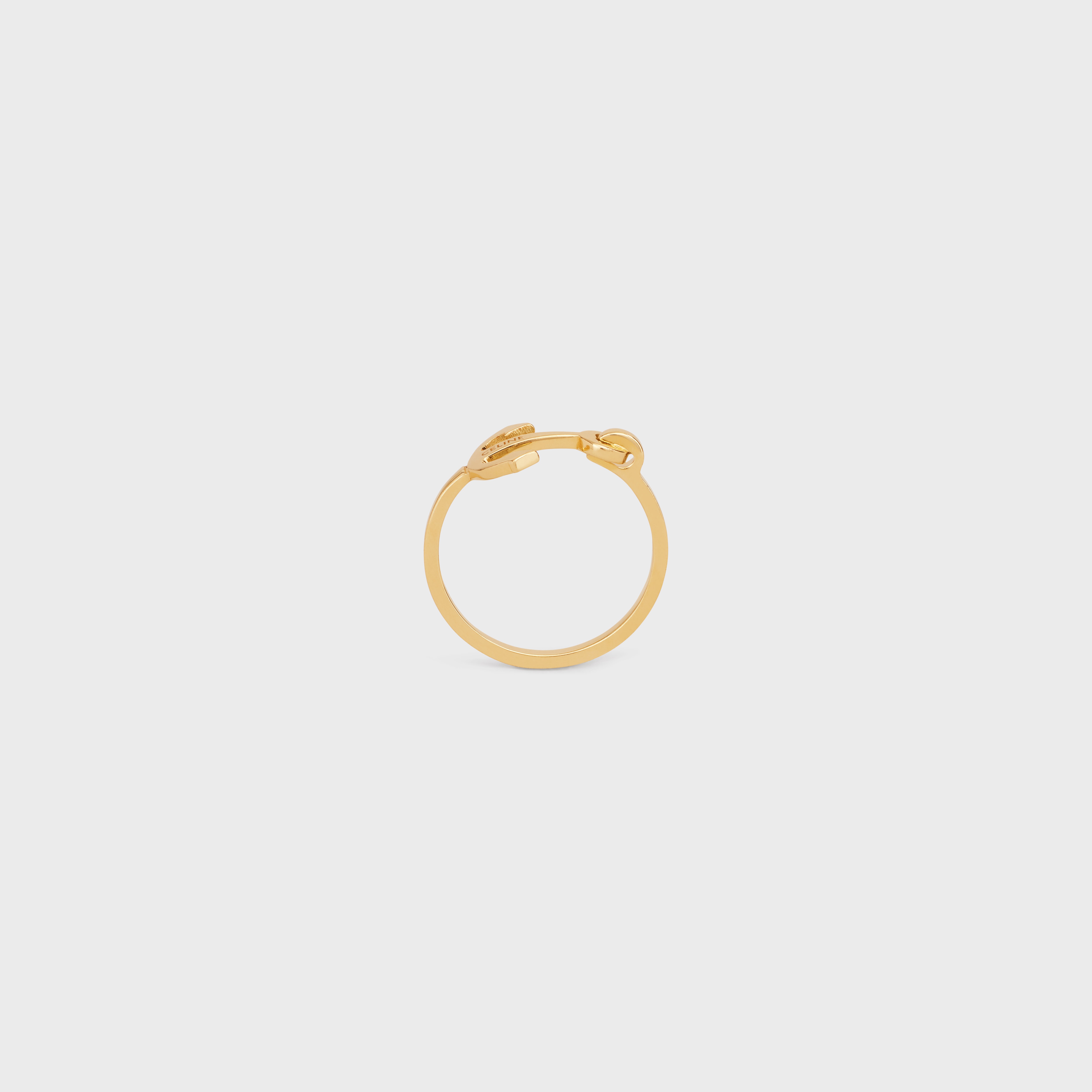 Ancre Celine Ring in Brass with Gold Finish - 1