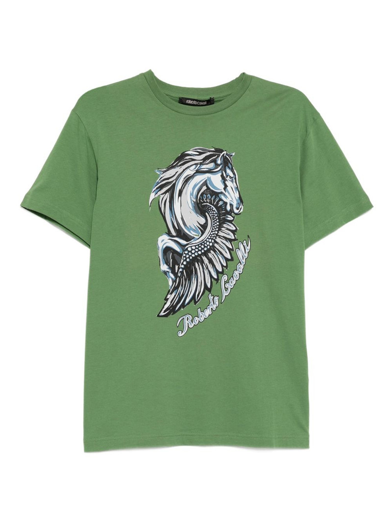graphic-print cotton T-shirt 1