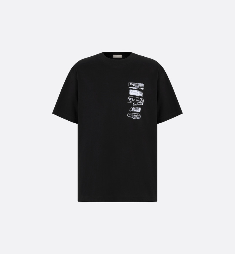 Dior Archives Labels T-Shirt, Relaxed Fit 1