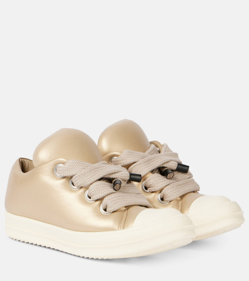 Jumbolace metallic leather sneakers - 1