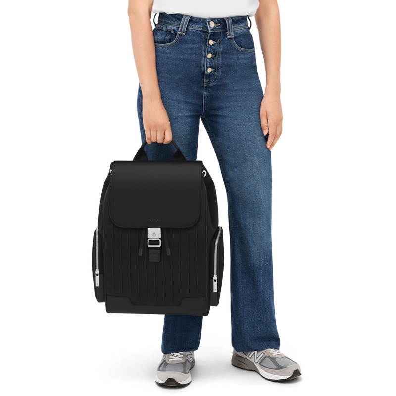 Never Still - Canvas Flap Backpack Large 7