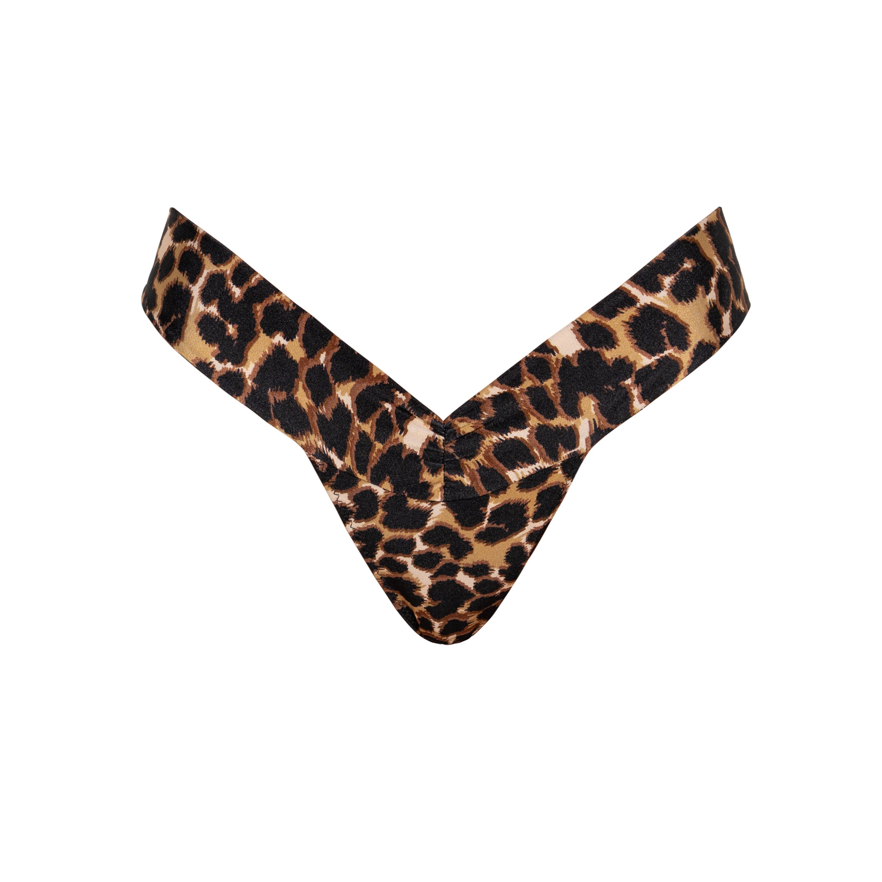 GINA Leopard Luxe - Cheeky Bikini Bottoms - 6