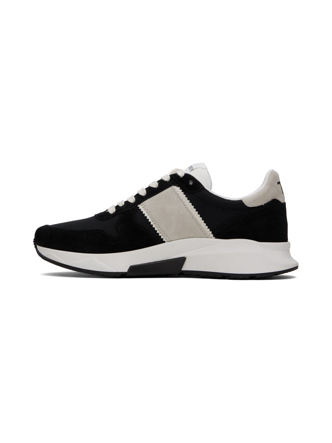 Black & Gray Jagga Sneakers - 3