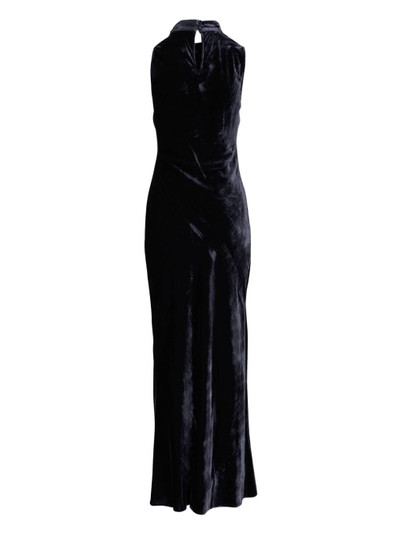VERONICA BEARD velvet maxi dress outlook