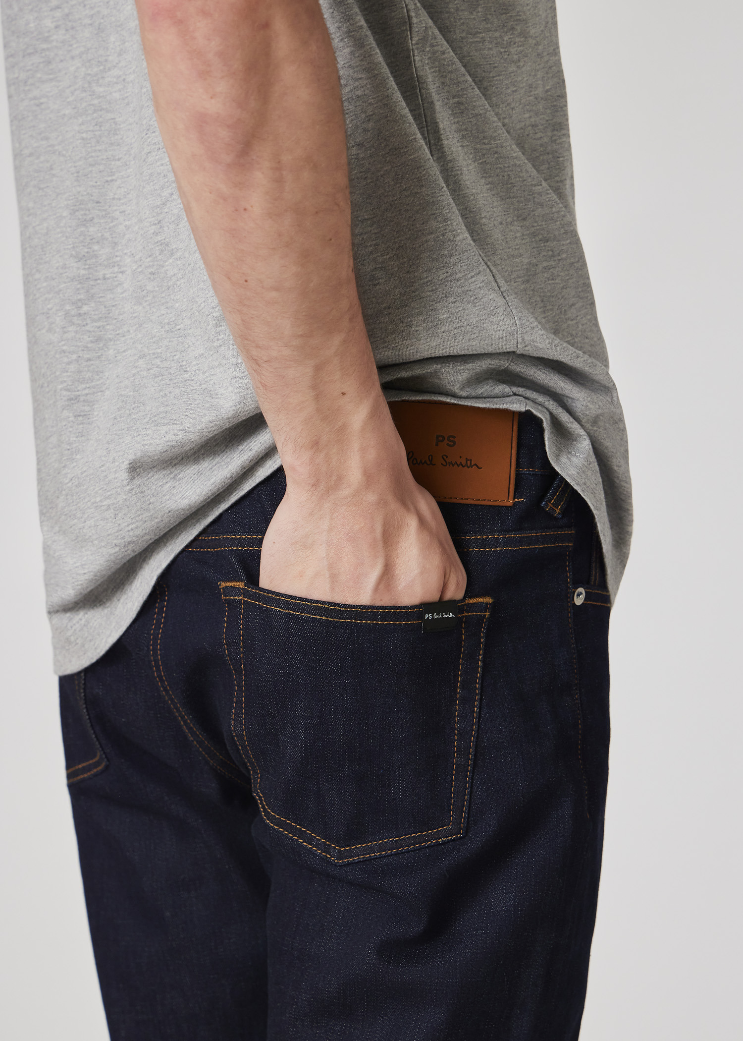 Slim-Fit 'Crosshatch Stretch' Jeans - 3