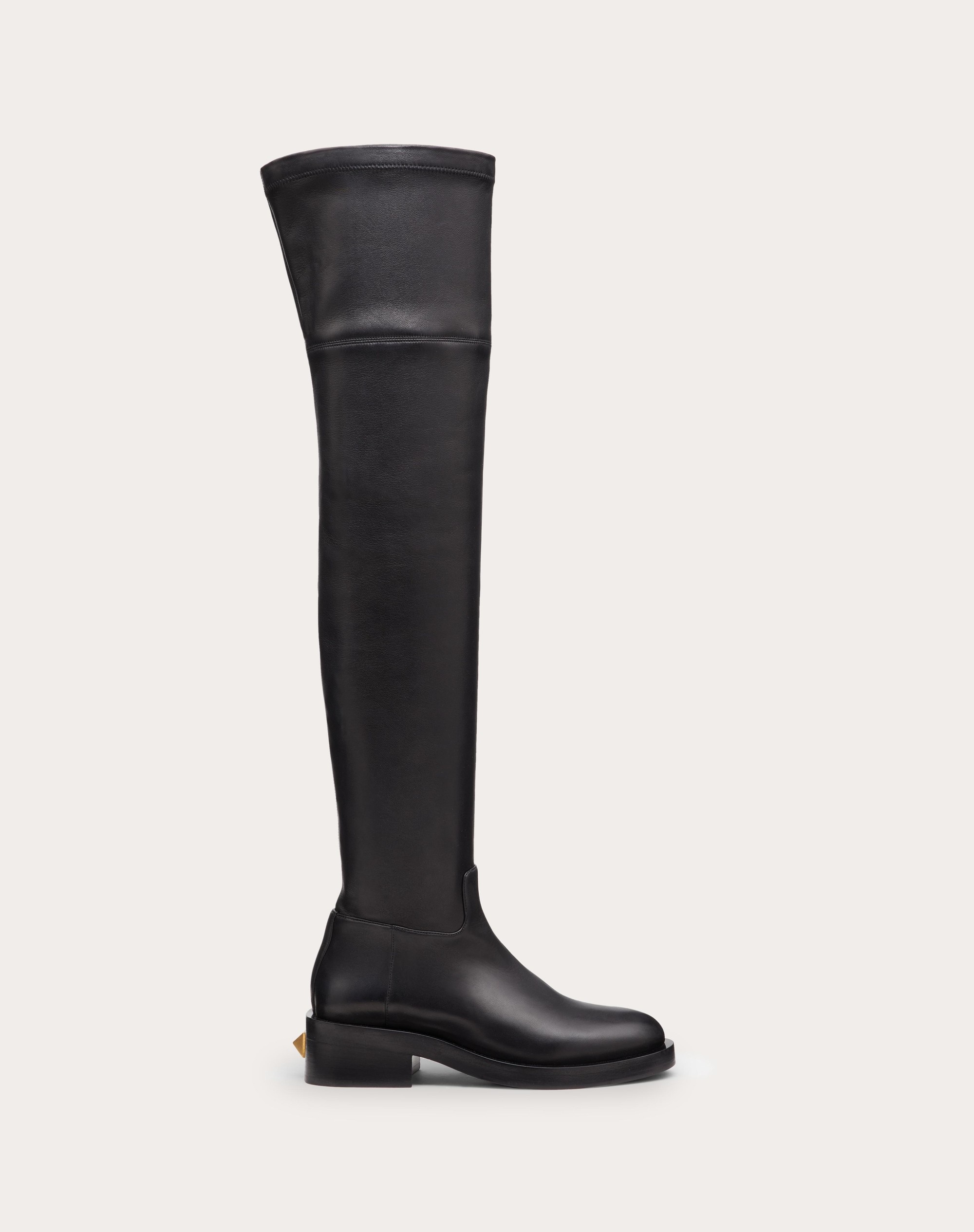 ROMAN STUD STRETCH NAPPA OVER-THE-KNEE BOOT 30MM - 1