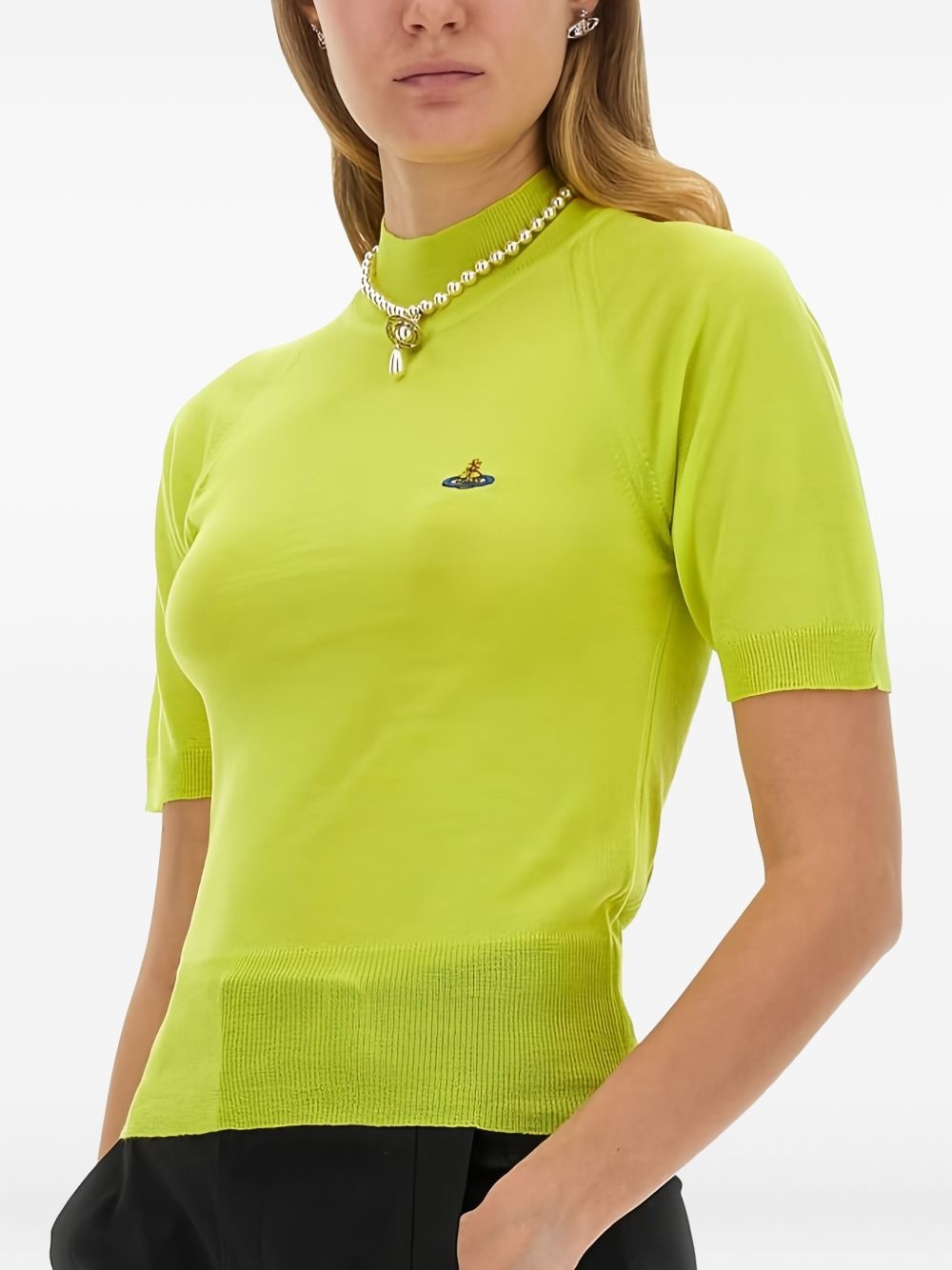 Orb-embroidered top - 4