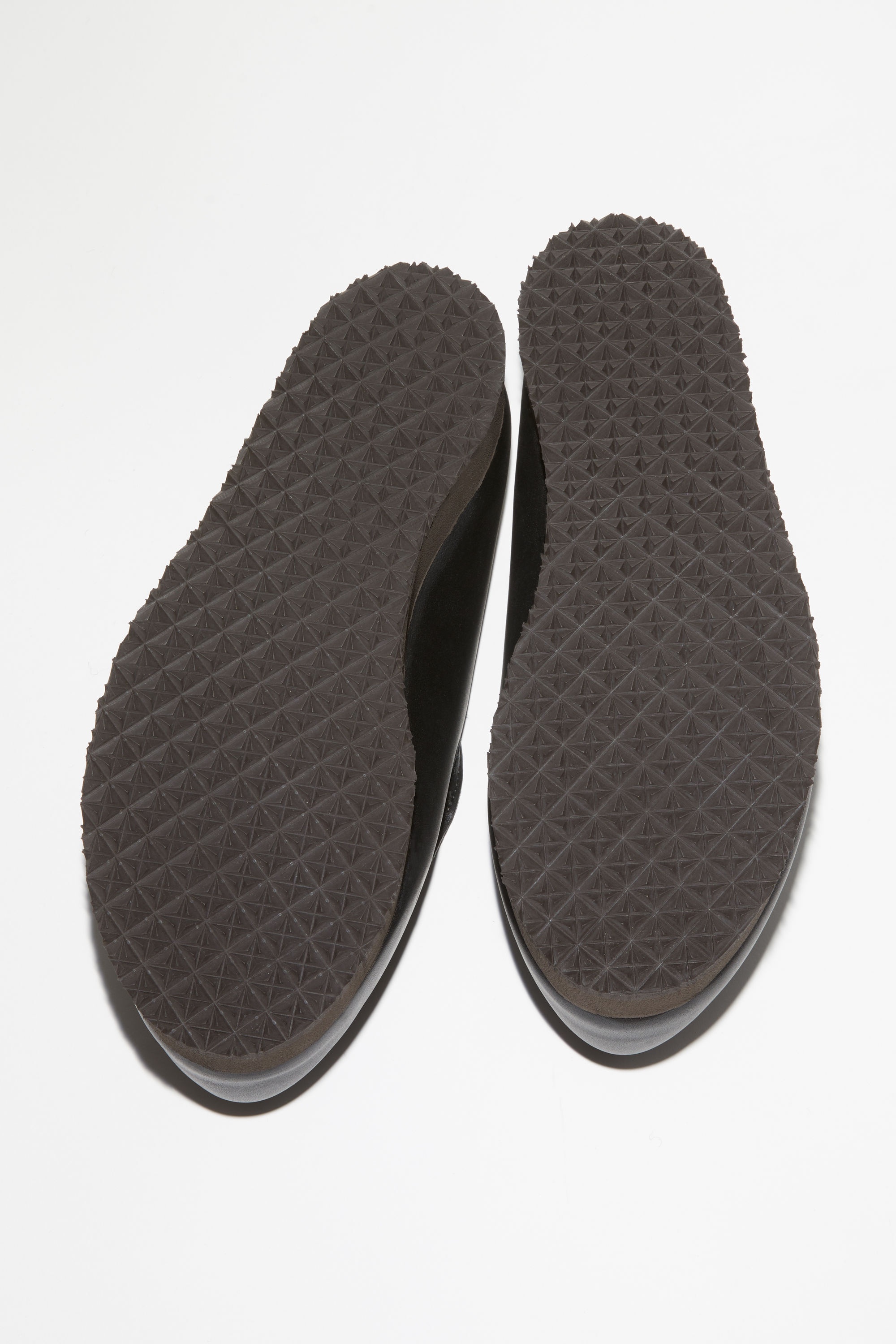 Leather slip-on shoes - Black - 4
