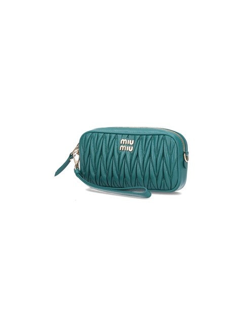 Miu Miu Women Matelassé Nappa Pouch - 2