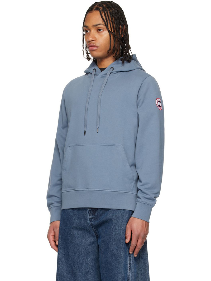 Canada Goose Blue Huron Hoodie outlook