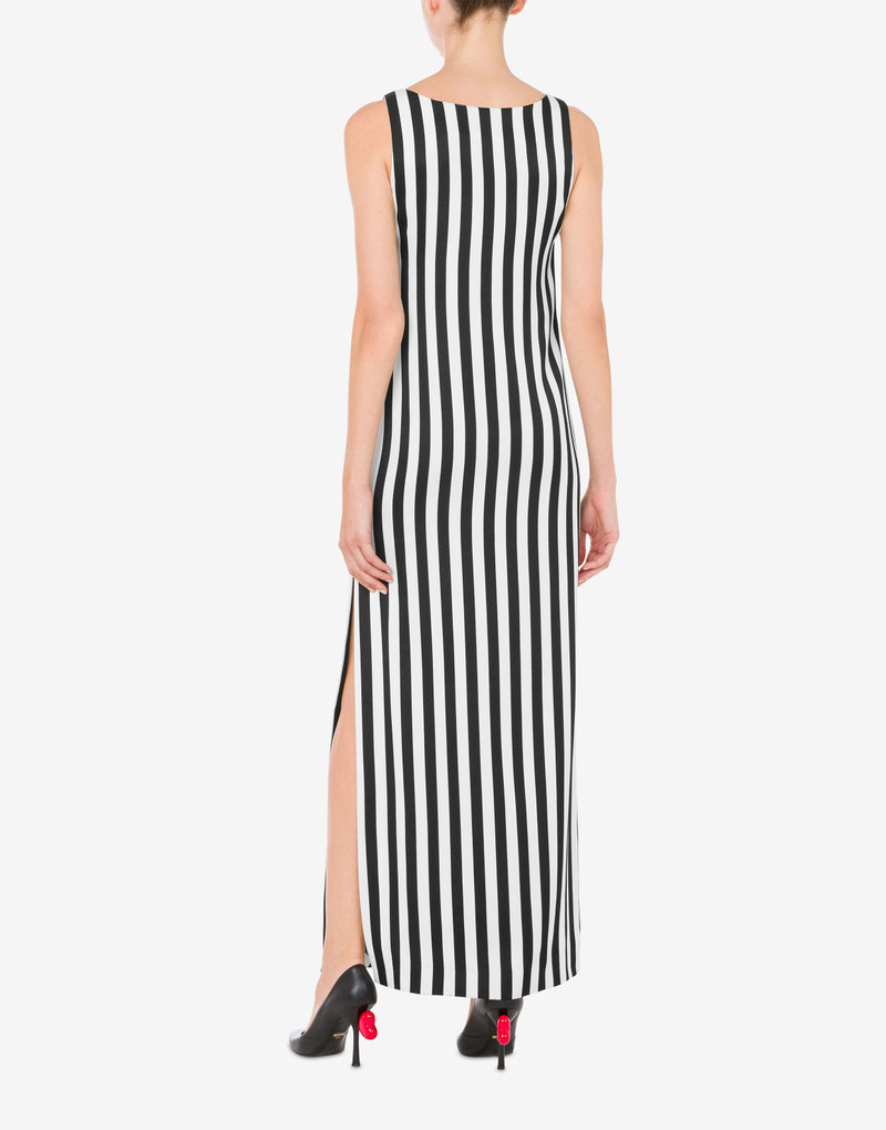 ARCHIVE STRIPES CADY DRESS 3