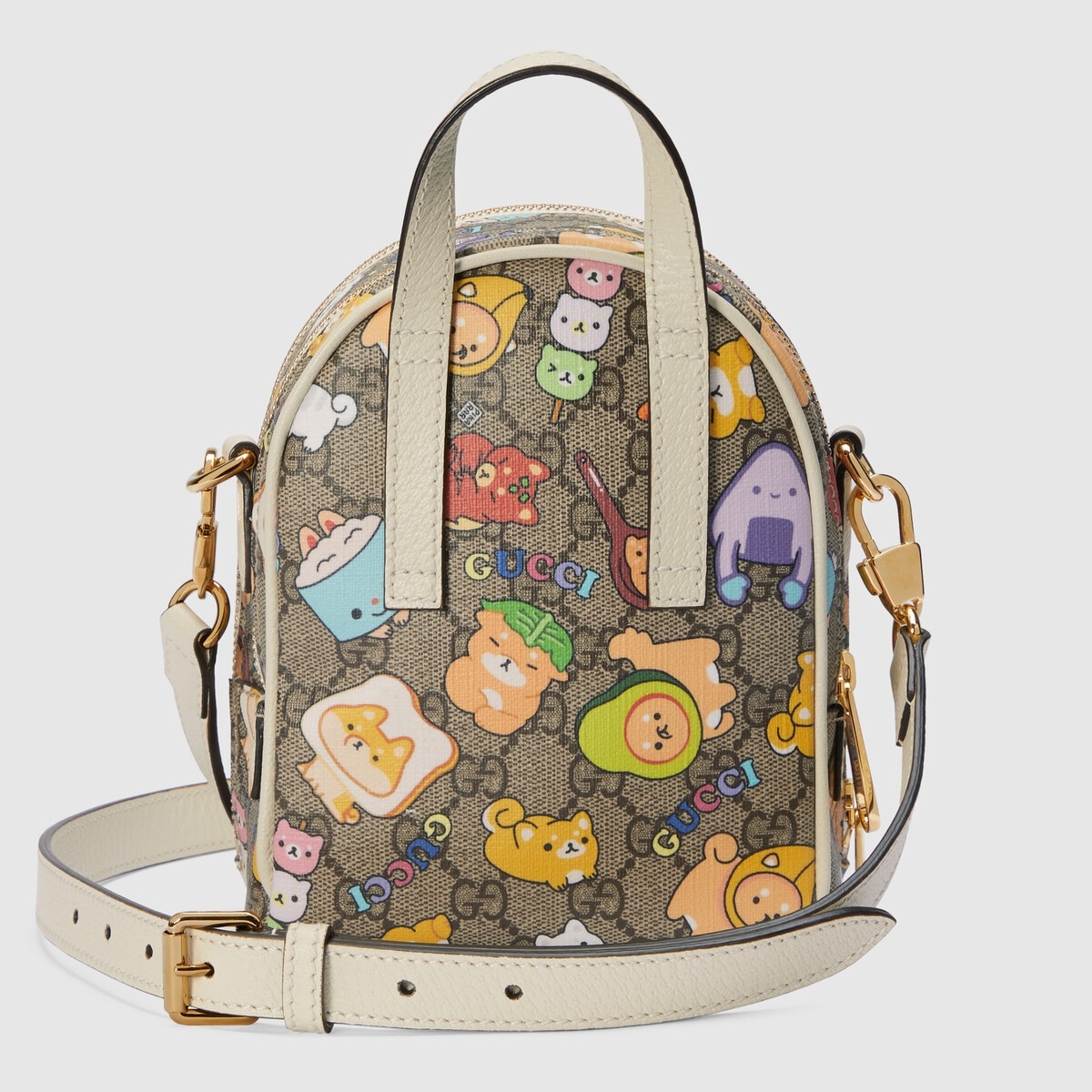 Gucci animal print multi-function bag - 5