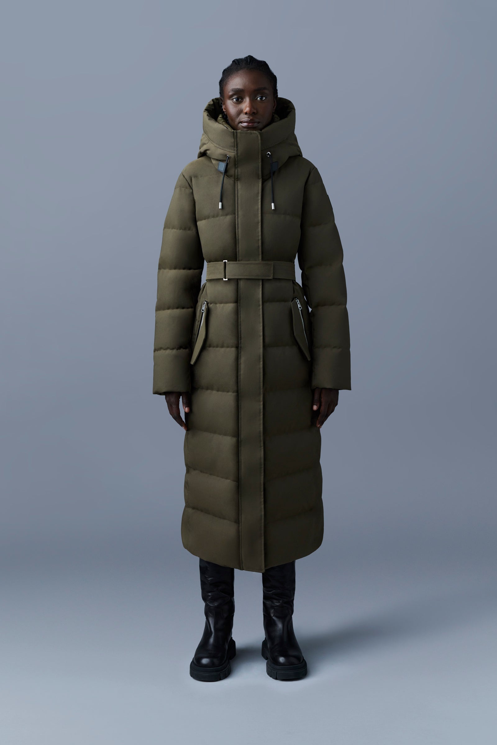 SHYLA 2-in-1 down coat with removable bib - 2