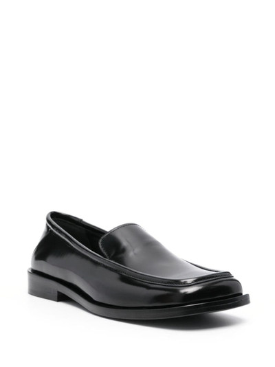 THE ATTICO Micol leather loafers outlook