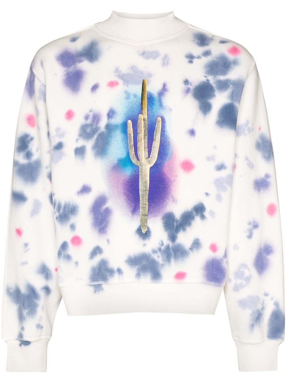 tie-dye cactus sweatshirt - 1