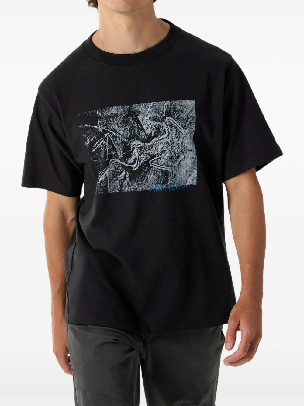 Kragg graphic crew neck T-shirt - 1