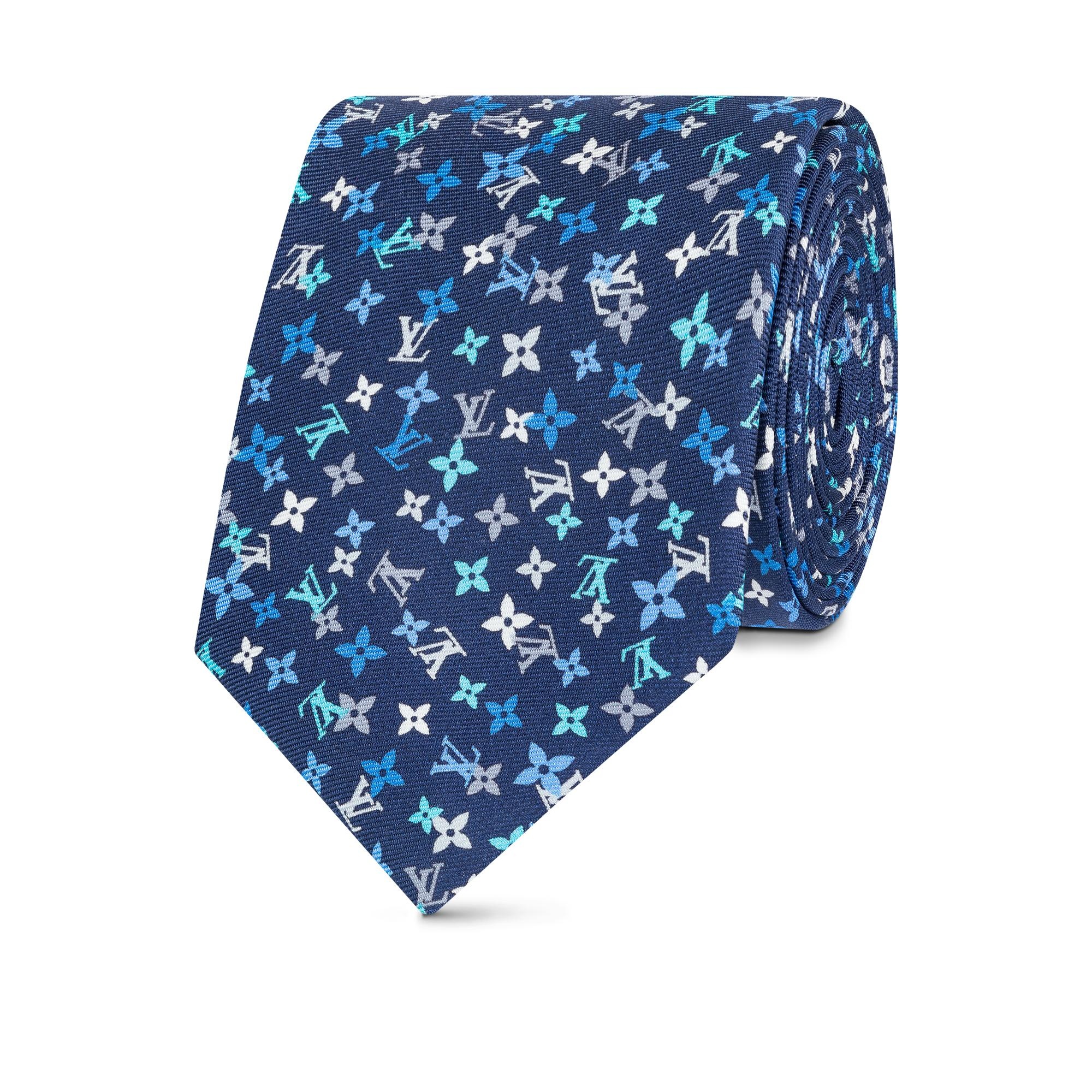 Monogram Flower Fever Tie - 5