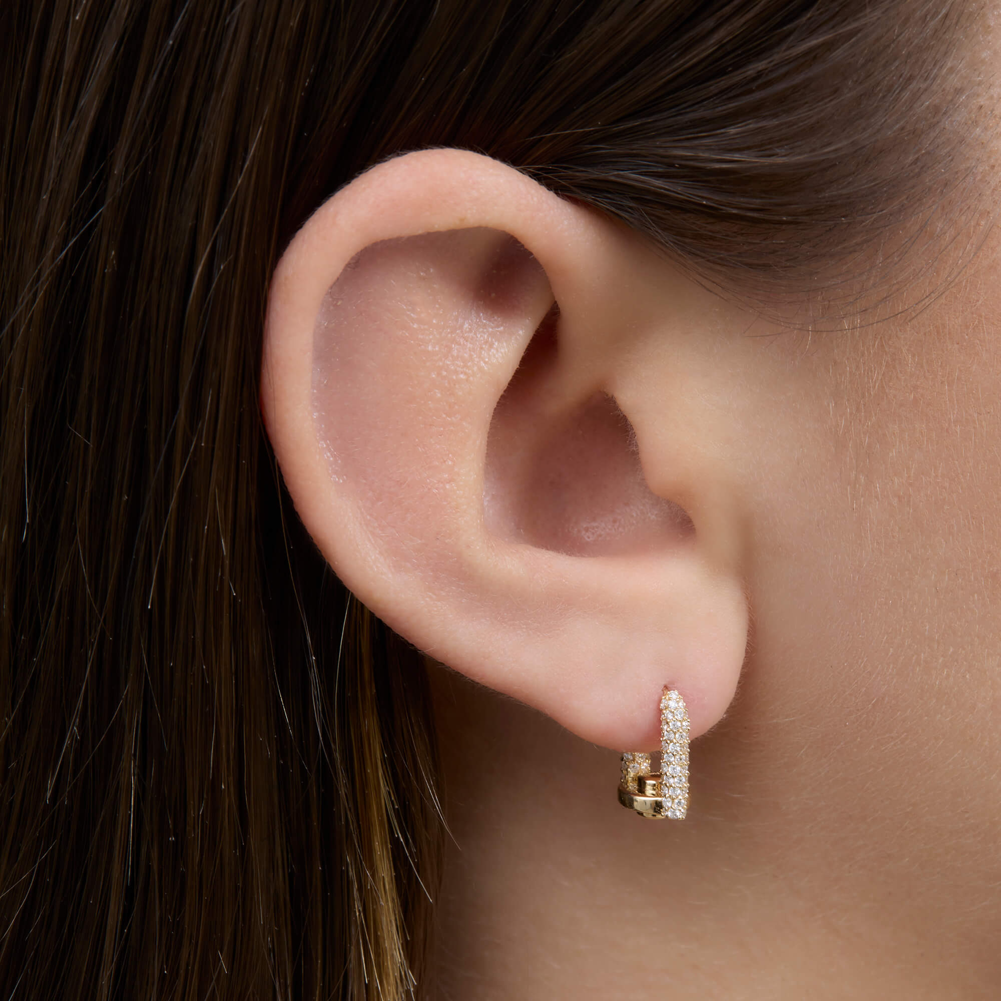 Half Starboard Diamond Earrings - 2