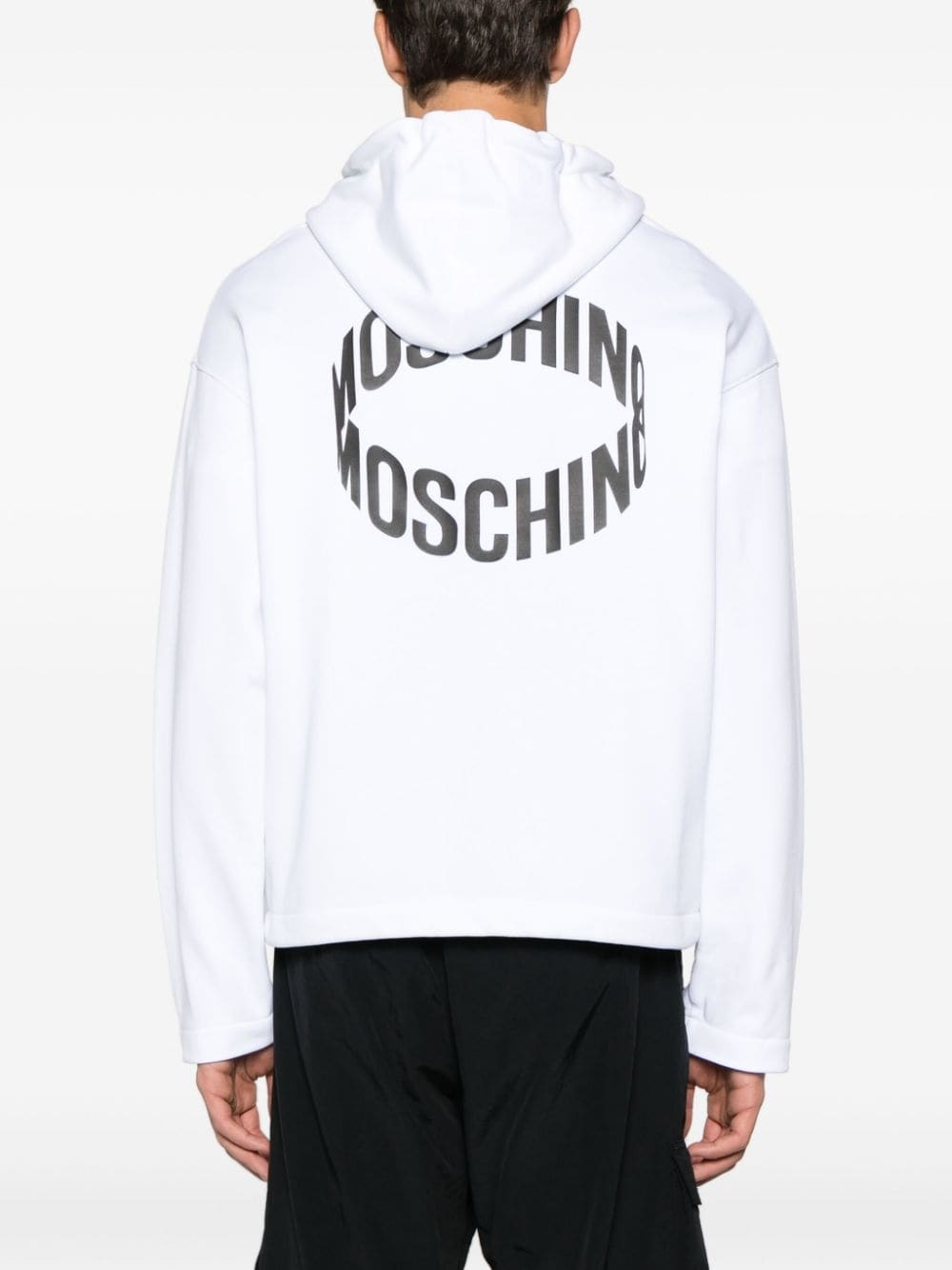 logo-appliquÃ© organic cotton sweatshirt - 4