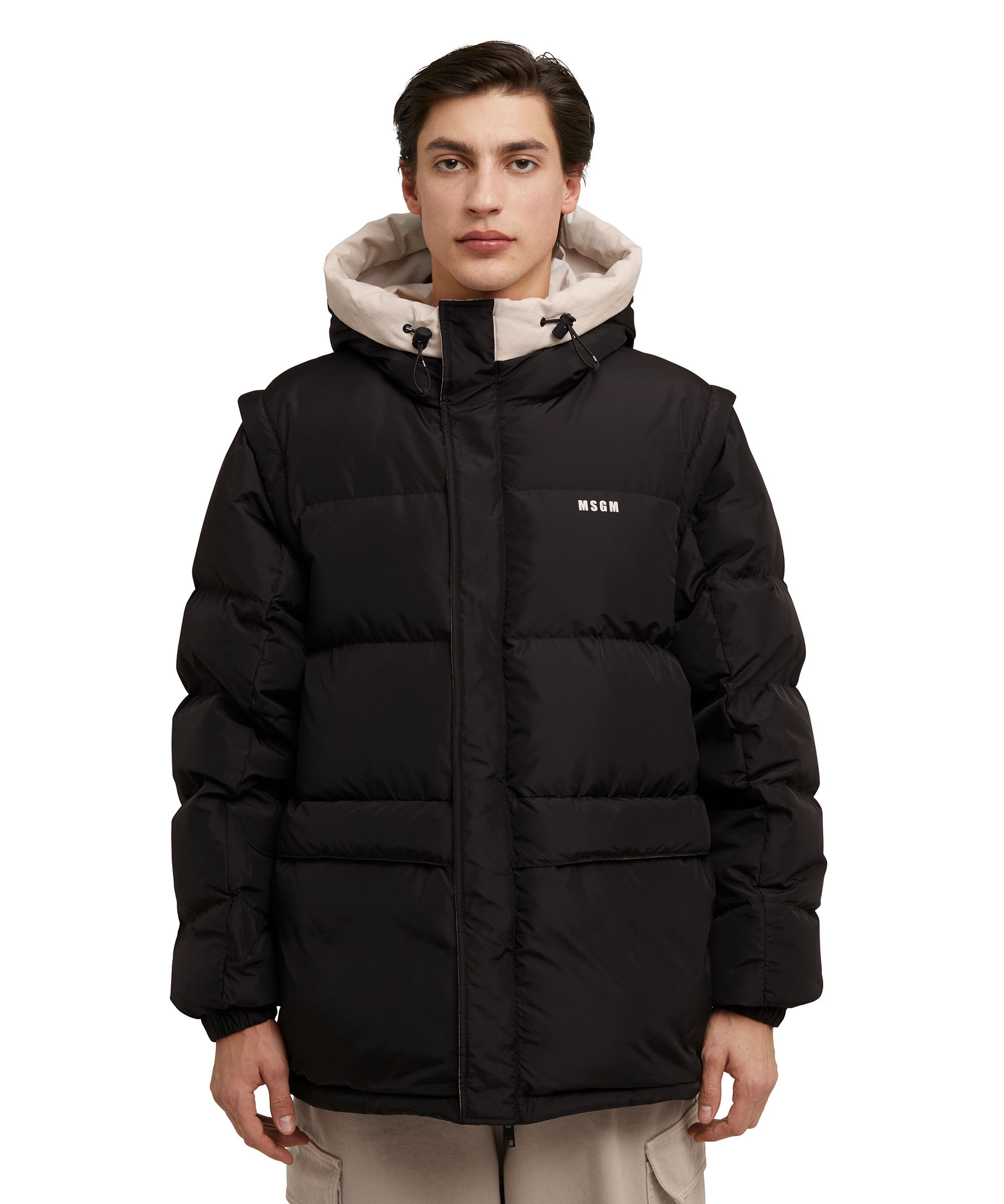 "Micro ripstop" down jacket with micro logo - 2