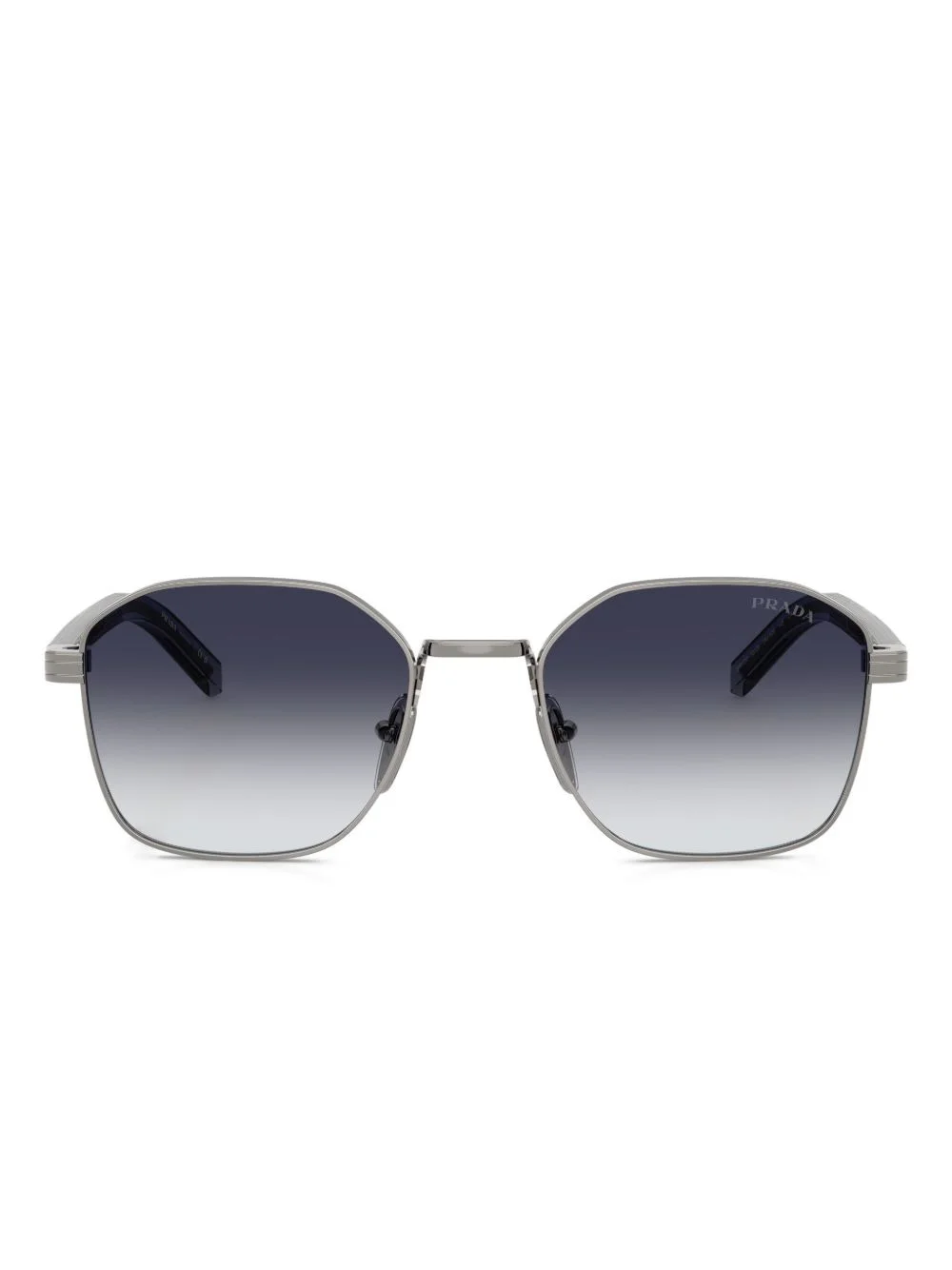 geometric-frame sunglasses - 1