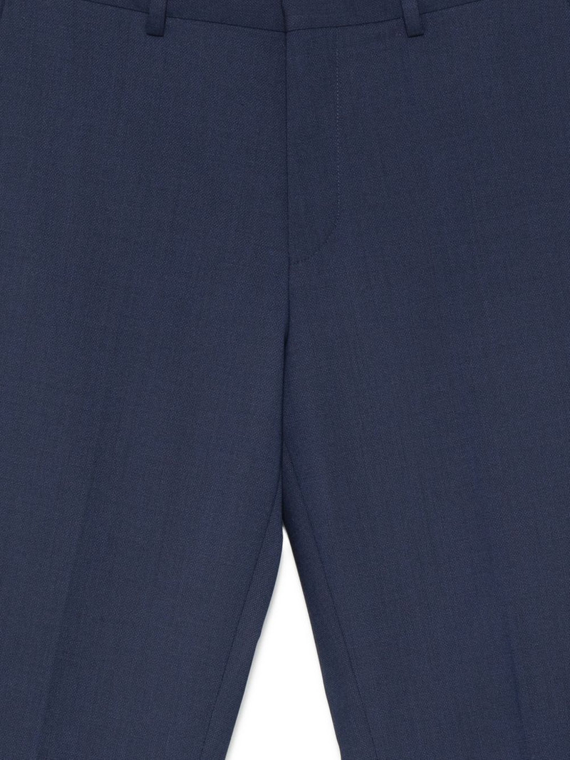 flat-front trousers 3