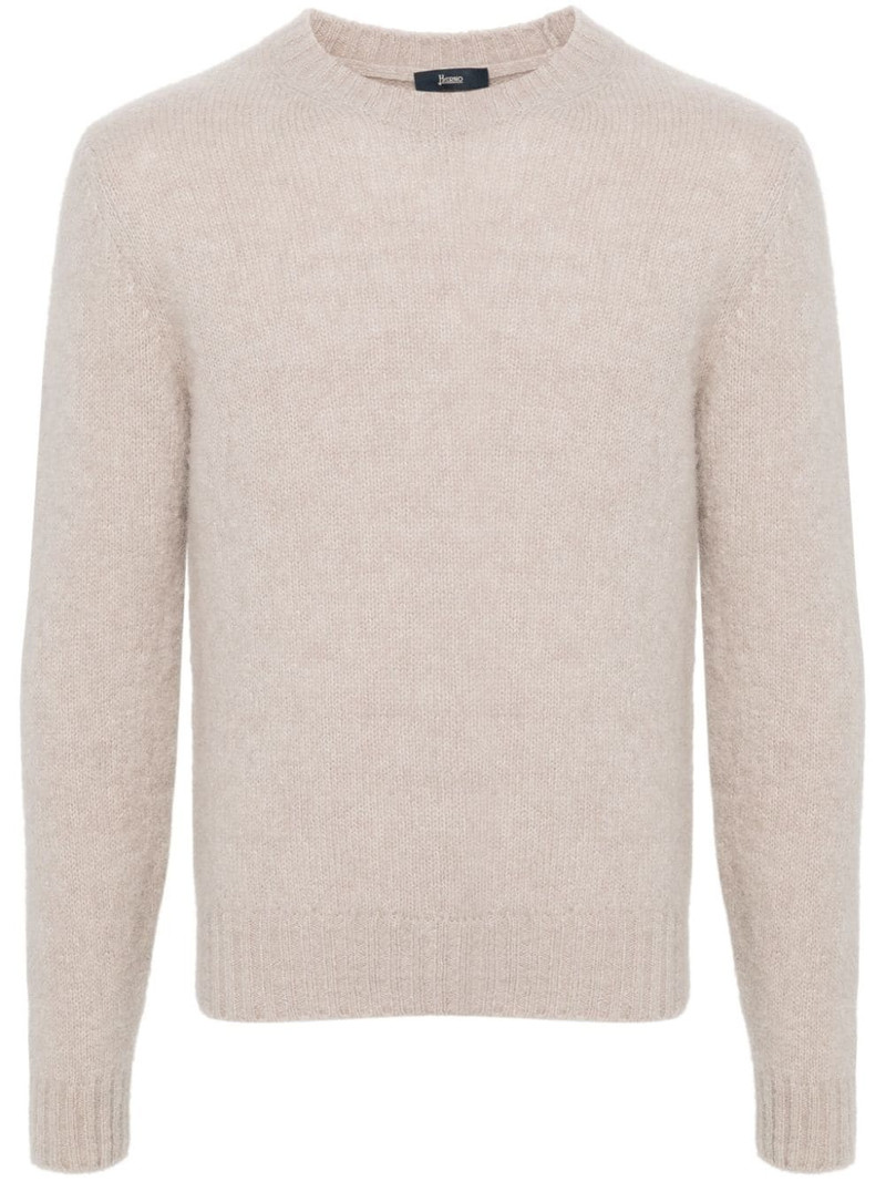 brushed-finish sweater 1