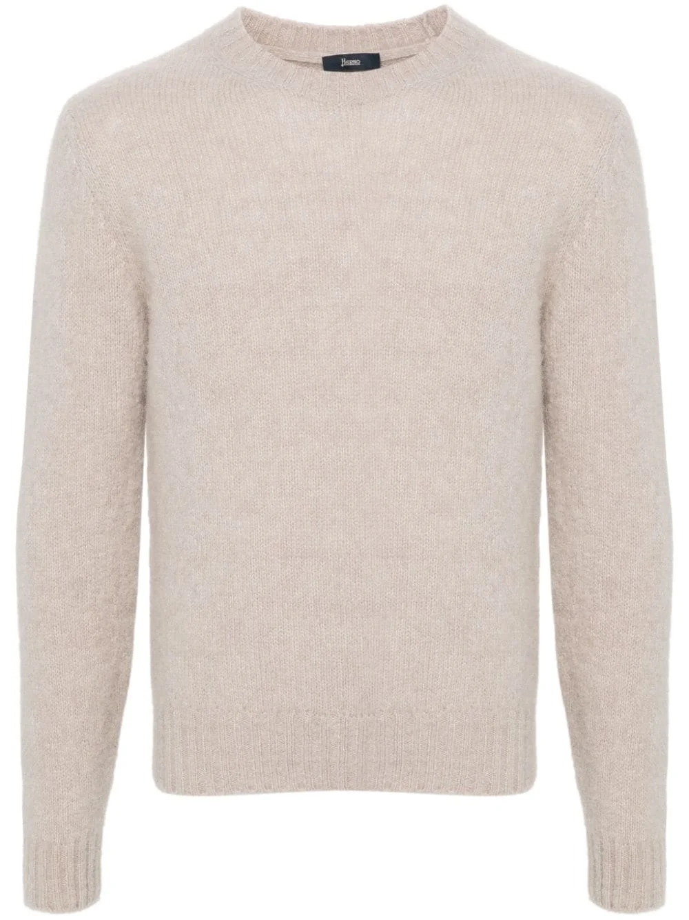 brushed-finish sweater - 1