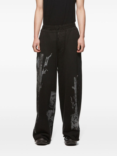 Julius Rift Graphic wide trousers outlook