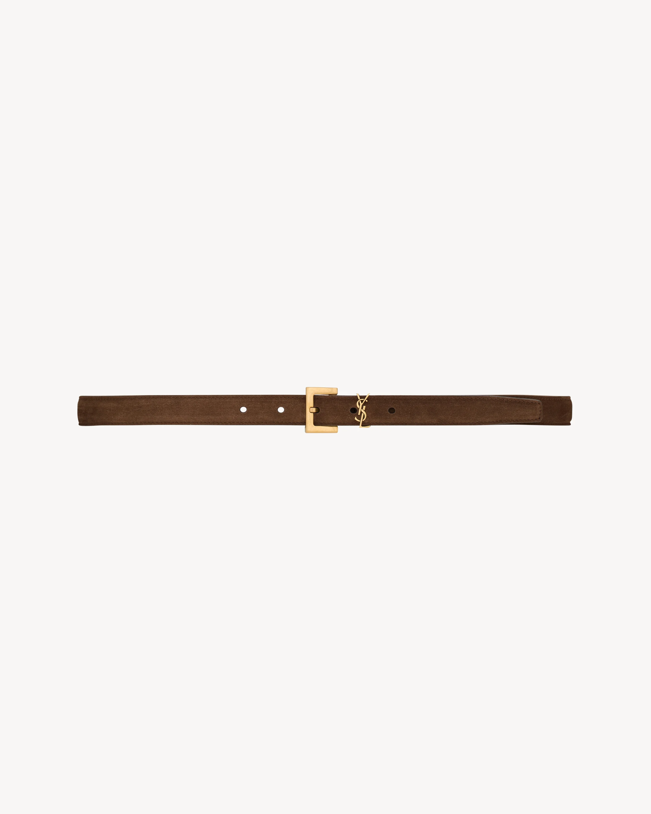 CASSANDRE THIN BELT IN SUEDE - 1