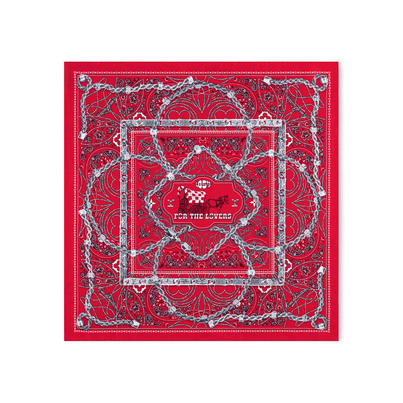 LV Rope Silk Bandana 1