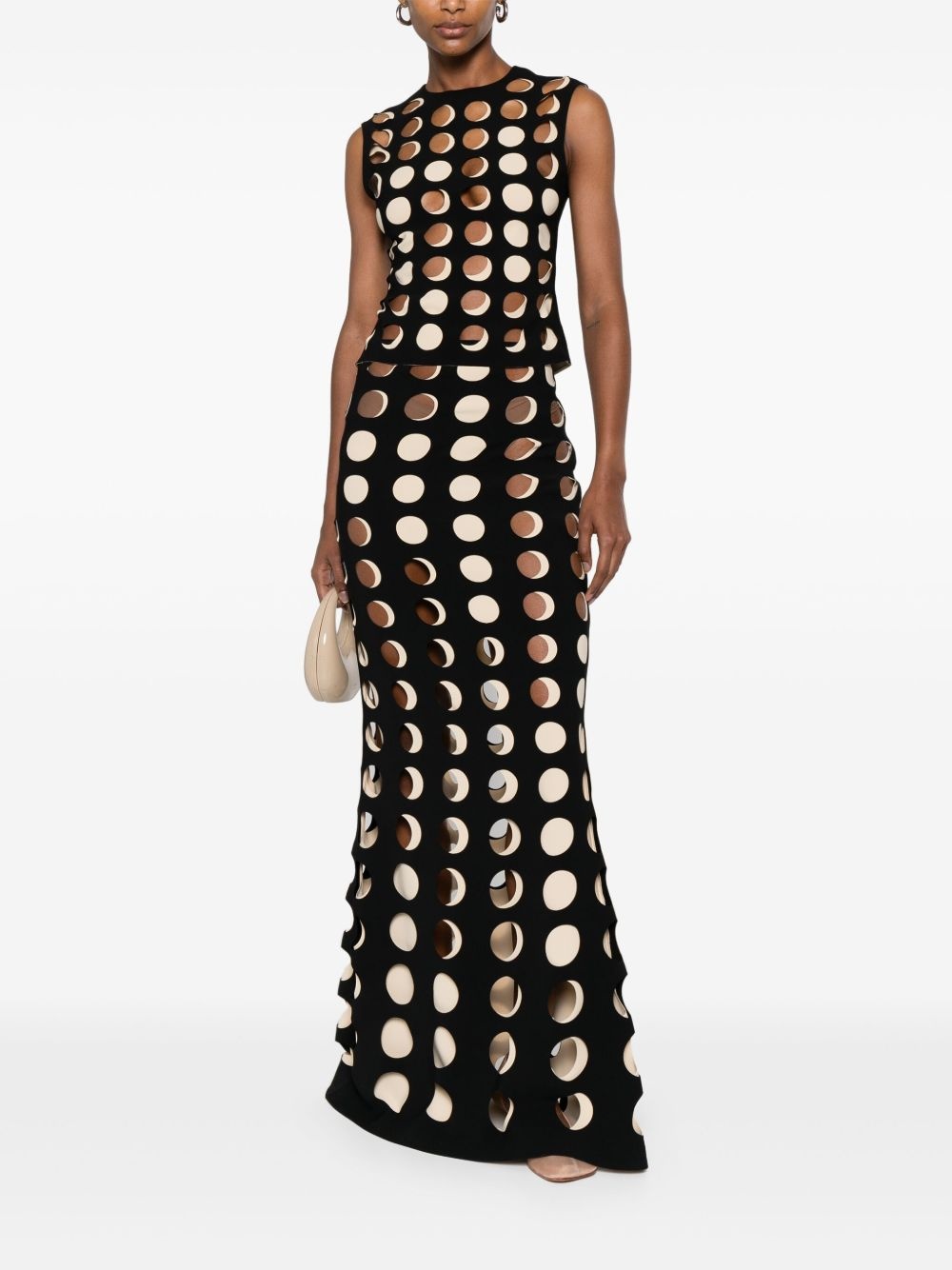 Layered Holes top - 2