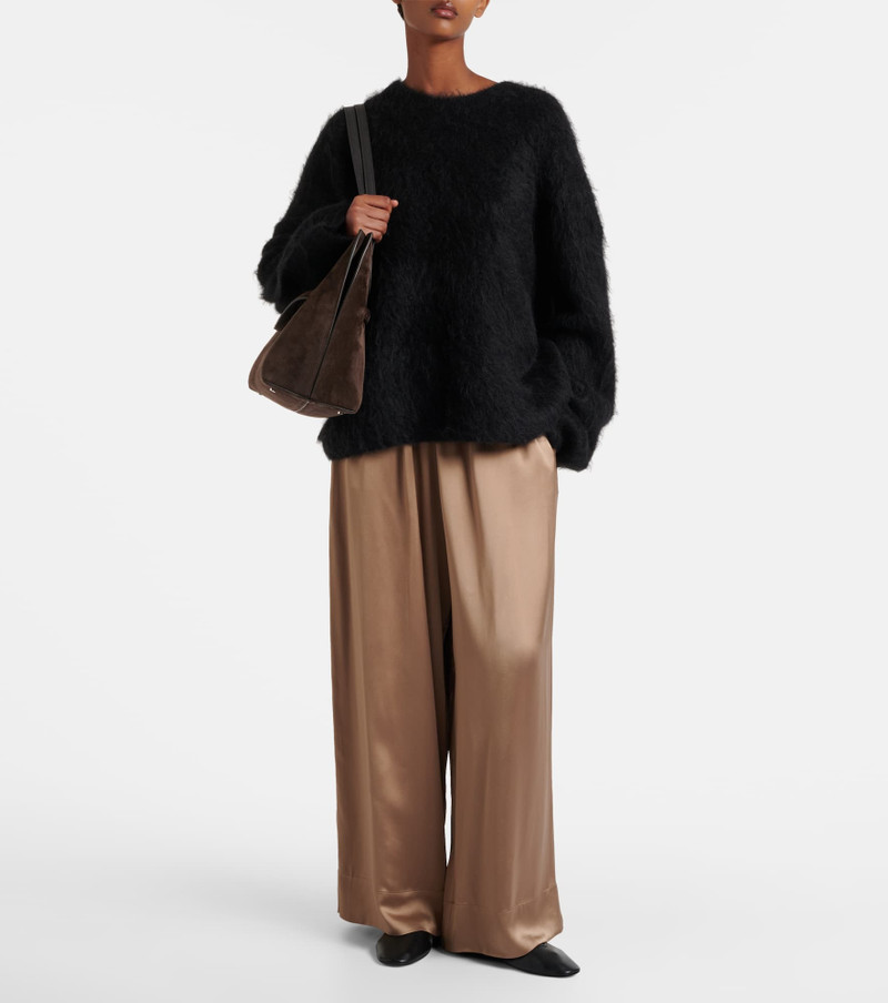 TOTEME Satin wide-leg pants outlook