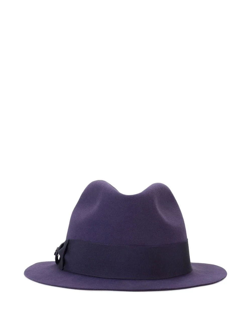 cashmere felt fedora hat - 1