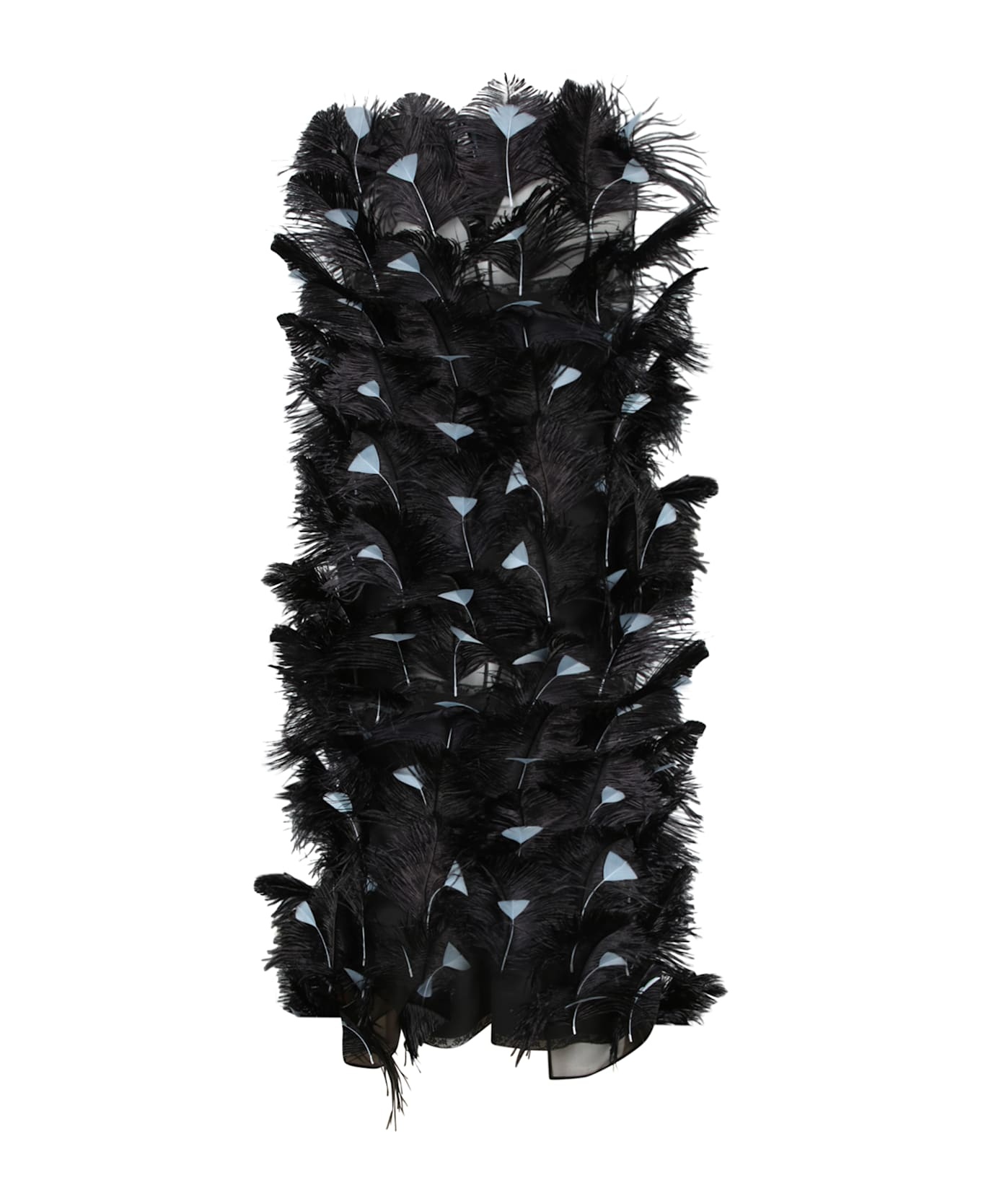 Embellished Organza Dress - 2