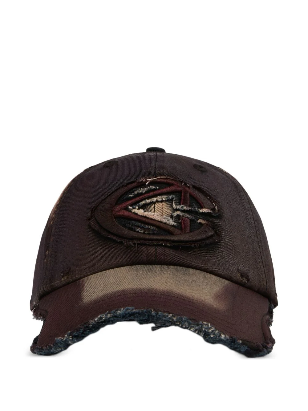 distressed patch cap - 1