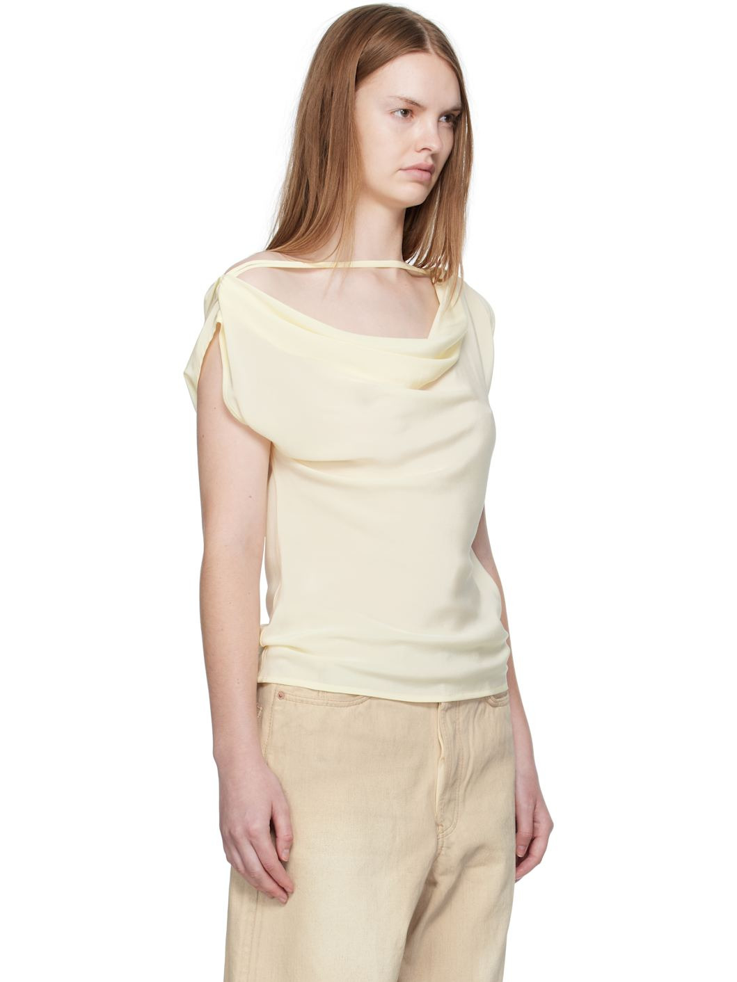 Yellow Elemental Christophe Top - 2