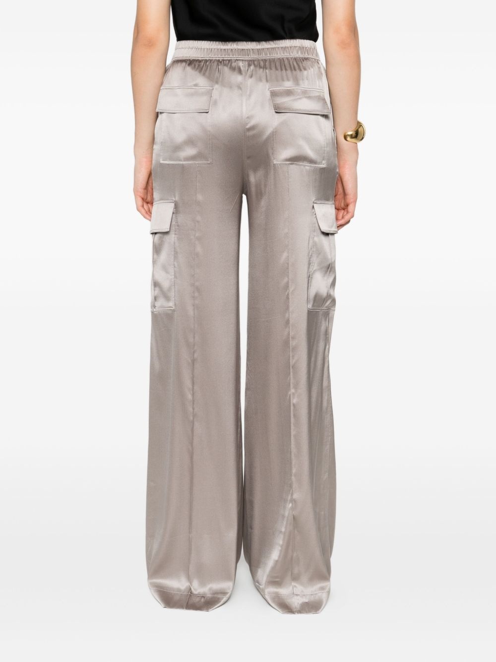 drawstring-waist trousers - 4