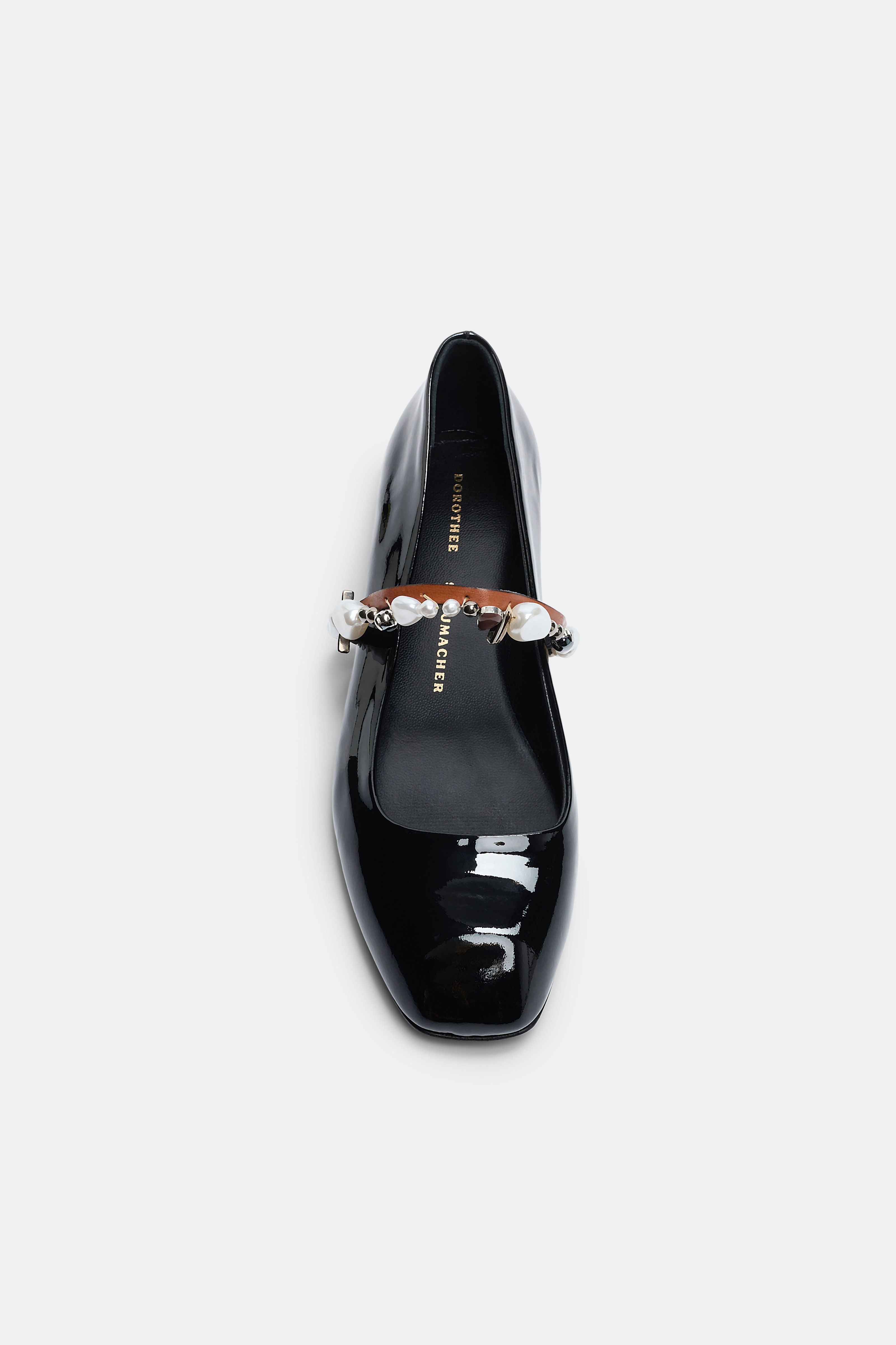 GLOSSY SHINE Embellished Mary-Jane - 6