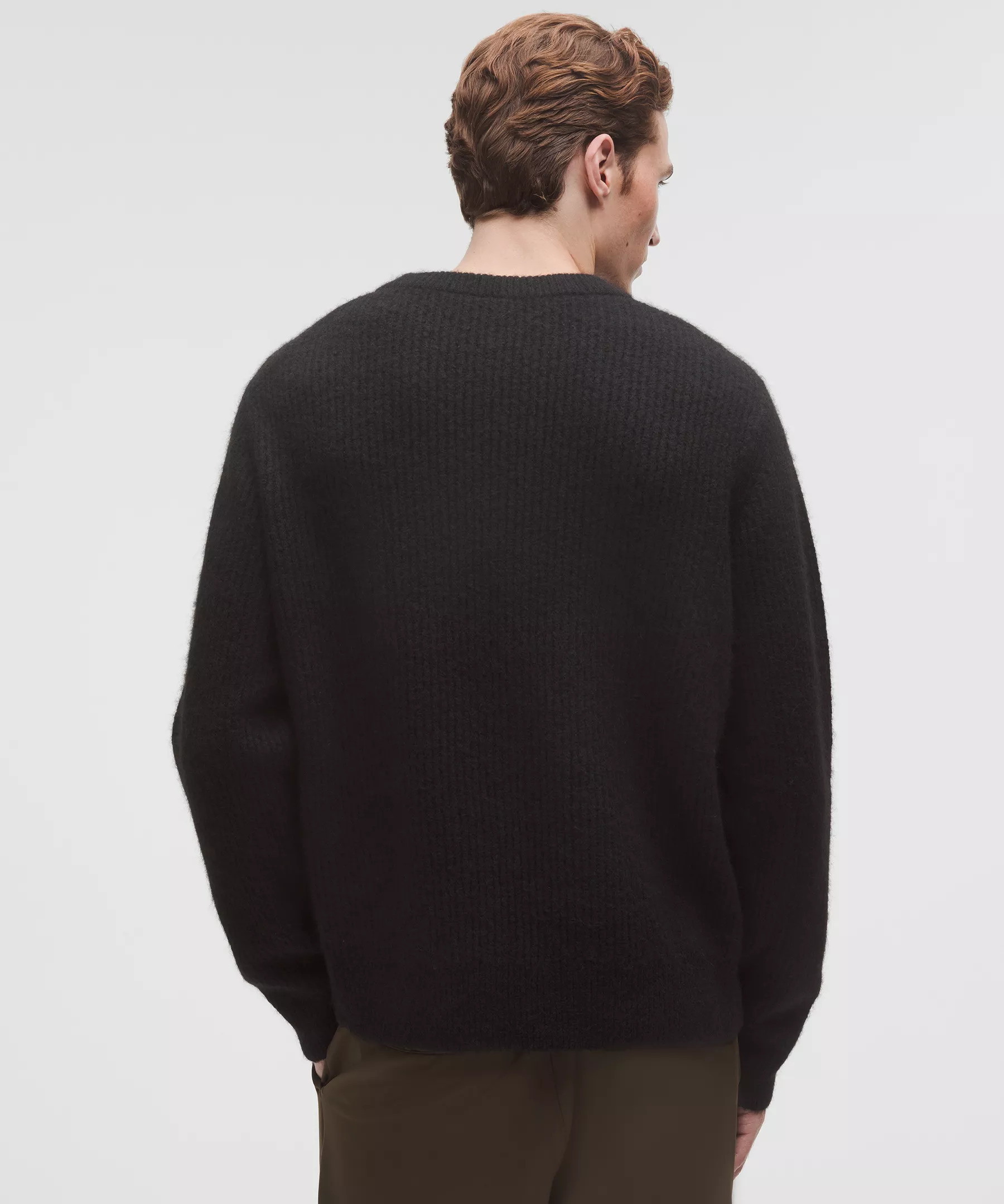 Wool-Blend Ribbed Sweater - 3